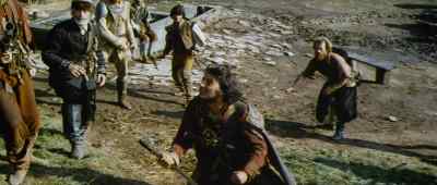 Lord Jesus, help me to strike down
Thine enemies. - The Last Valley
