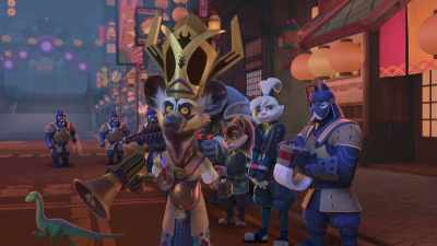 "Lord Kogane, tough on crime." - Samurai Rabbit: The Usagi Chronicles