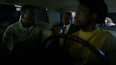 ♪ Lord, lord, she's staying ♪ - Godfather of Harlem