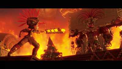 Lord Mictlan, god of war, - Maya and the Three