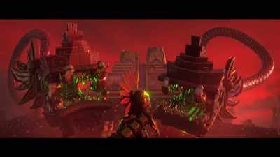 Lord Mictlan, tyrant of the underworld, - Maya and the Three