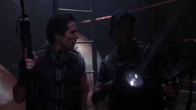 Lordy Mr Daniels it sure be dark in here - Leprechaun 4: In Space