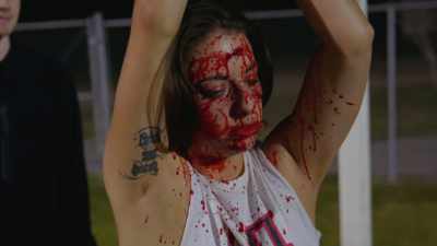 (Lori gasping) - The Cheerleader Sleepover Slaughter