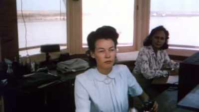 LORRAINE: We went through the
same training as the men did, - The Pacific War in Color