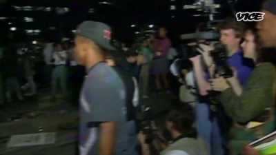 Los Angeles residents
take to the streets - While The Rest Of Us Die
