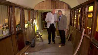 Lots of easy chairs, - Great Rail Restorations with Peter Snow