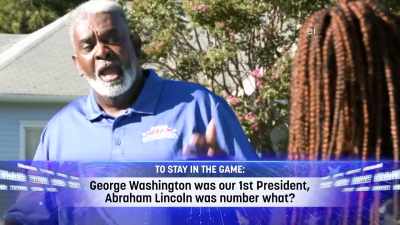 LOU: ABRAHAM LINCOLN WAS NUMBER
WHAT? - Harlem Globetrotters: Play It Forward