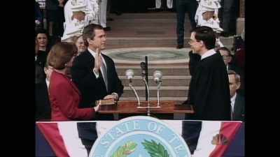 Lou:
It was George Bush's policies, - Raise Hell: The Life & Times of Molly Ivins