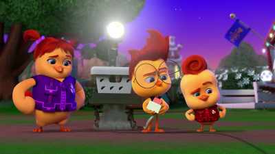 [loud bang] - The Chicken Squad