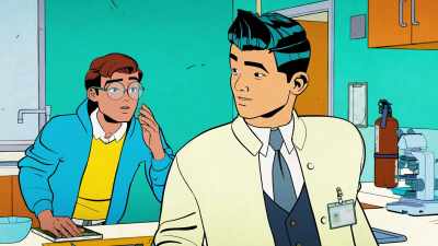 - [loud bang]
- You may be geniuses - Your Friendly Neighborhood Spider-Man