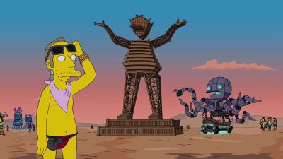 (loud beeping) - The Simpsons