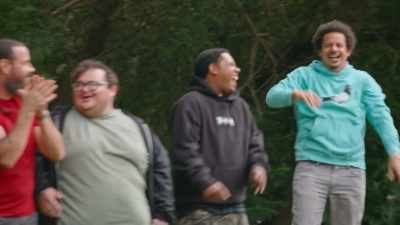 [loud cheering and laughter] - Jackass Forever