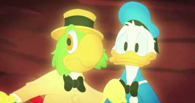 (loud chirping) - Legend of the Three Caballeros