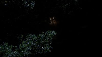 [Loud engine noise,
rattling, owl hooting] - Criminal Minds