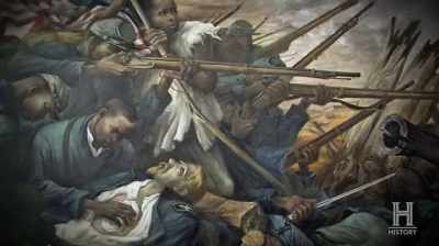 (loud explosions booming) - Black Patriots: Heroes of the Civil War
