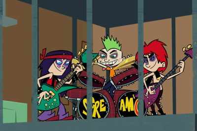 (LOUD MUSIC CONTINUES ) - Johnny Test