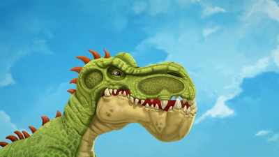 (Loud roar) - Gigantosaurus