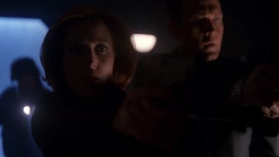 (loud thud) - The X-Files