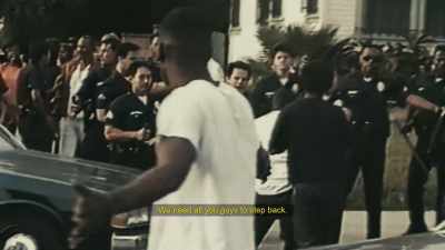 LOUDSPEAKER: WE NEED ALL
YOU GUYS TO STEP BACK. - LA 92