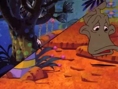 -Louie mostly just cries.
-[roaring] - DuckTales