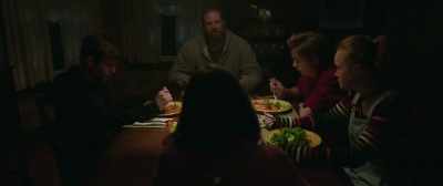 - (LOUIE SCOFFS)
- (DROPS FORK ON TABLE) - Puzzle