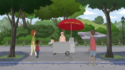 Louie's Hot Dogs, easy to eat, hard to forget! - Central Park