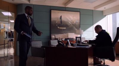 Louis,
Can I talk to you for second? - Suits