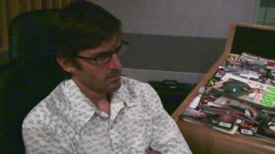Louis narrates: I remember
saying to him, - Louis Theroux: Life on the Edge