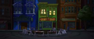-(LOUISE GROWLS)
-(GASPS) - The Bob's Burgers Movie