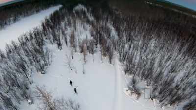 LOUISE: Well, it's getting
a little bit colder now, - Life Below Zero: First Alaskans