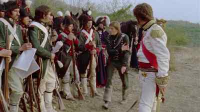 Loup's made you
look bloody stupid. - Sharpe's Battle