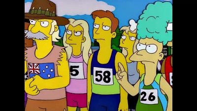 Lousy cheater - The Simpsons