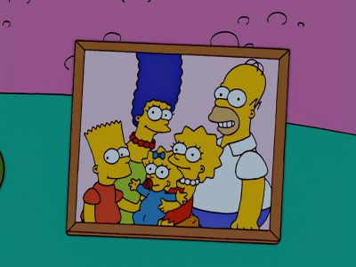 Lousy Maggie.
Thinks she's so great.
Thinks she knows. . . - The Simpsons