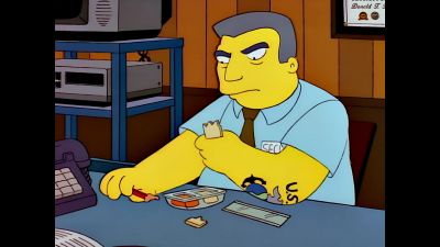 Lousy stinking piece of crap. - The Simpsons