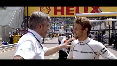 Love Monaco, because
it's a massive challenge for everyone." - Brawn: The Impossible Formula 1 Story