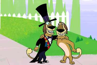 Love the sash. (LAUGHS) - Johnny Test