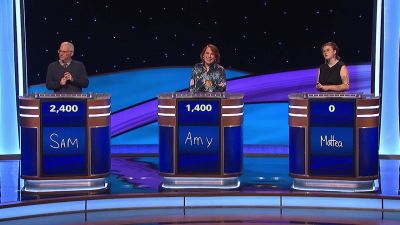 [low beeps]
That's "The Iceman Cometh" - Jeopardy! Masters