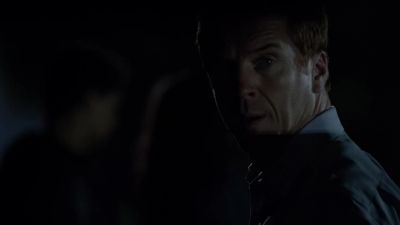 (low, indistinct conversation) - Homeland