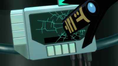 Low-tech, works for me. - Justice League: Gods and Monsters