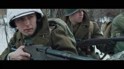 (low tense drums beating) - Battle of the Bulge: Winter War