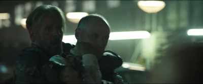 - Lower your guns!
Get that fucking gun down! - Bon Cop Bad Cop 2