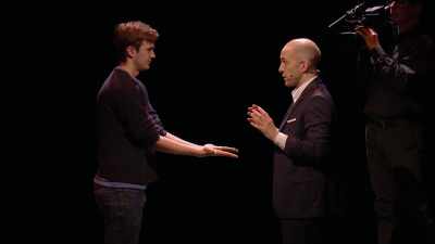Lower your hands a little bit.
You understand what we're doing? - Derren Brown: Miracle