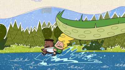 Lower, invisible amphibious plasmarine! - The Epic Tales of Captain Underpants