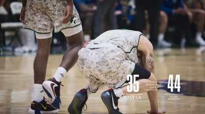 Lower leg injury, there. - Last Chance U: Basketball