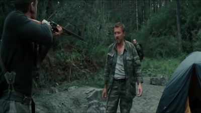 - Lower the rifle, man!
- Back off. - Pain Threshold