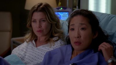 (lowered voice) go hug him. - Grey's Anatomy