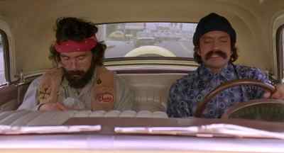 Lowrider drives
a little slower - Cheech and Chong's Next Movie