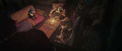 ‎-大家都还好吧  ‎-就没这么好过
- Everyone all right? - Never better. - Arcane