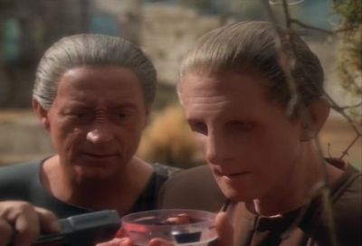 - ls it carbon-based?
- No, silicate. - Star Trek: Deep Space Nine