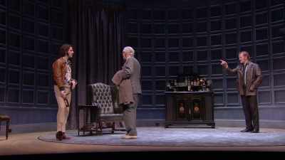 Ls it raining?
It so often rains, in August, in England - National Theatre Live: No Man's Land